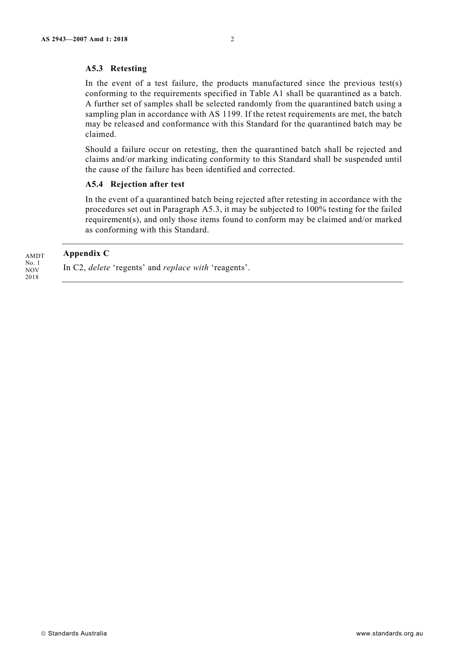 AS 2943-2007 amd1-2018.pdf_第2页