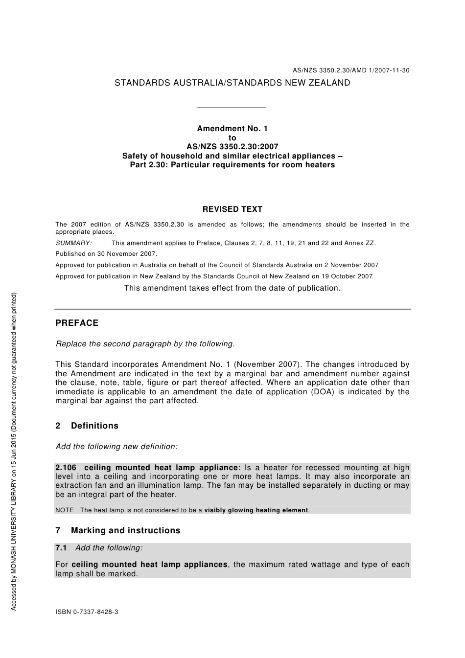 AS NZS 3350.2.30-2007 amd1-2007.pdf_第1页