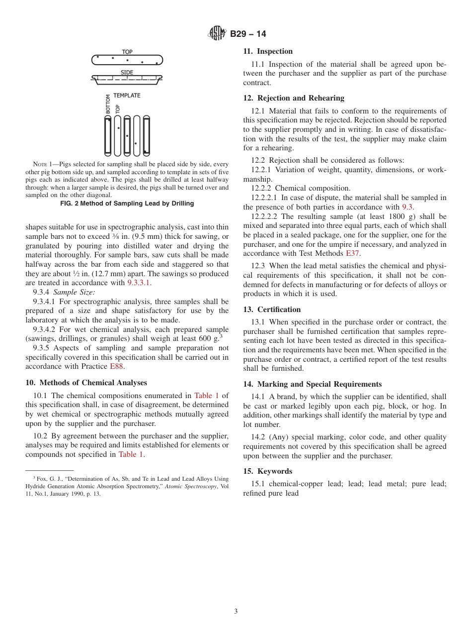ASTM B29-14 Standard Specification for Refined Lead.pdf_第3页