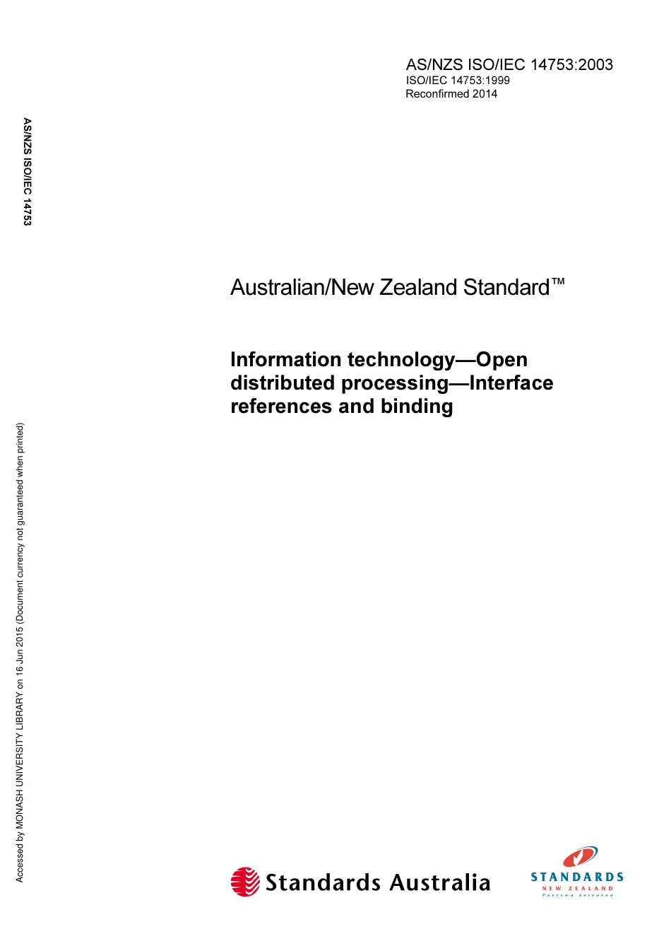 AS NZS ISO IEC 14753-2003 (2014).pdf_第1页