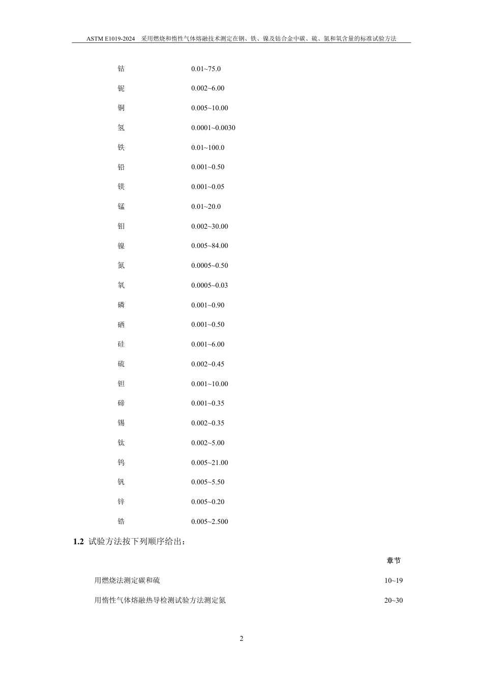 ASTM E1019-2024中文版.pdf_第3页
