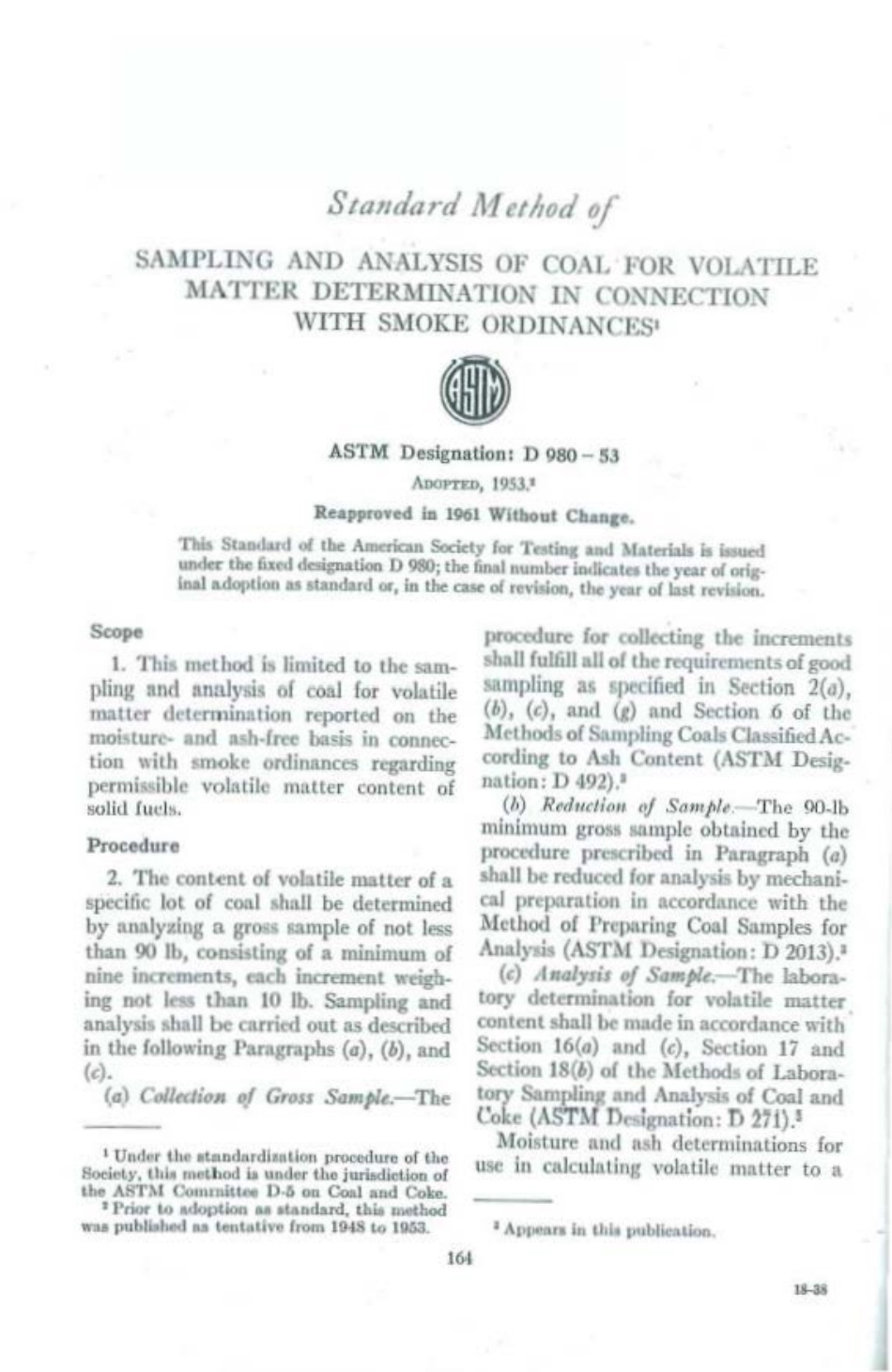 ASTM D980 - 53 scan.pdf_第1页