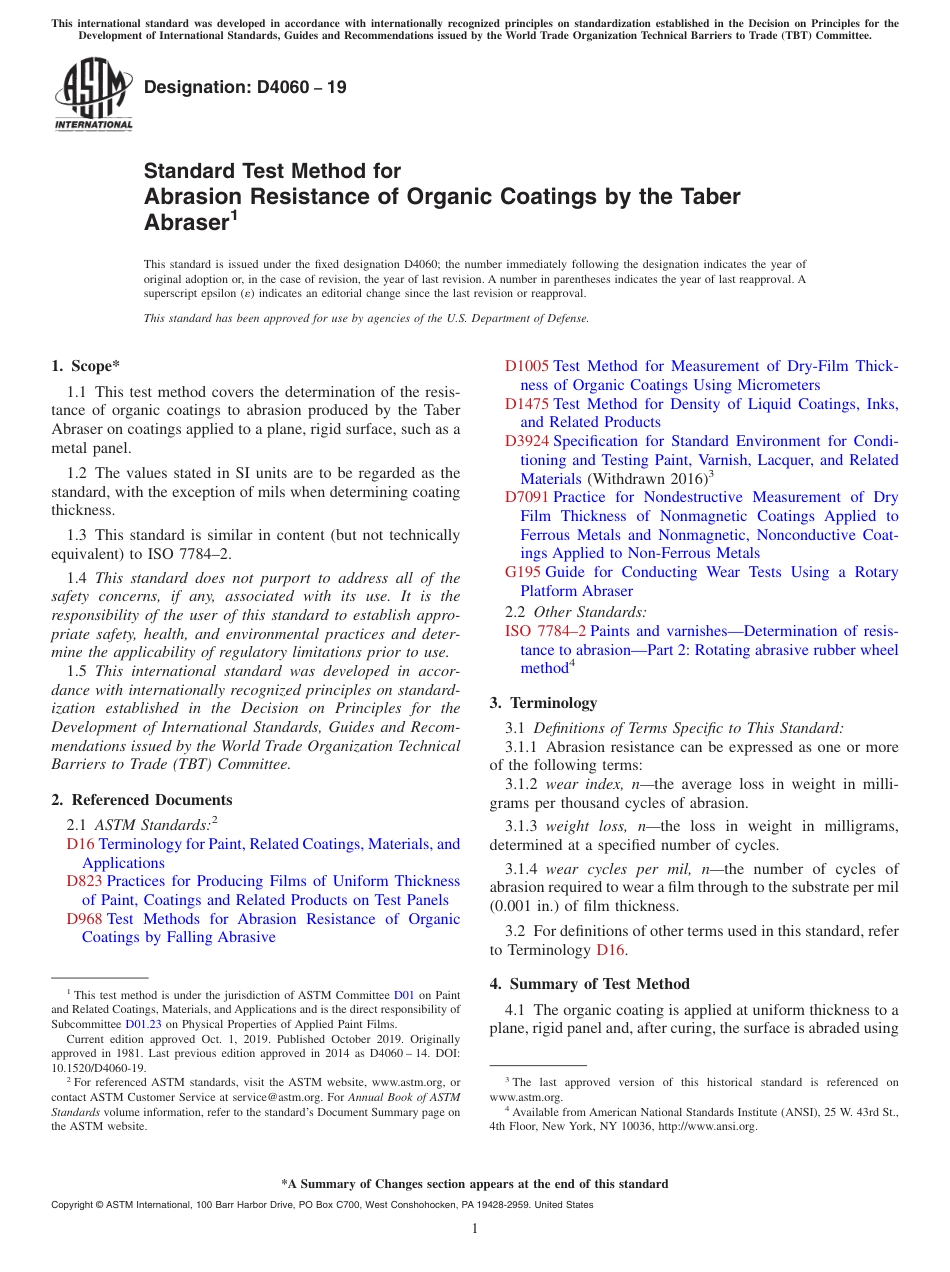 ASTM D4060 - 19.pdf_第1页
