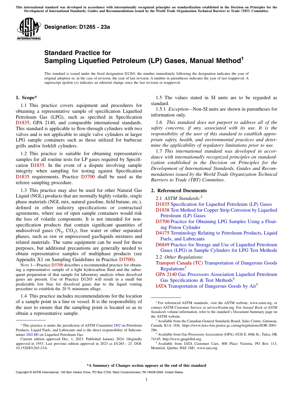 ASTM D1265 - 23a.pdf_第1页
