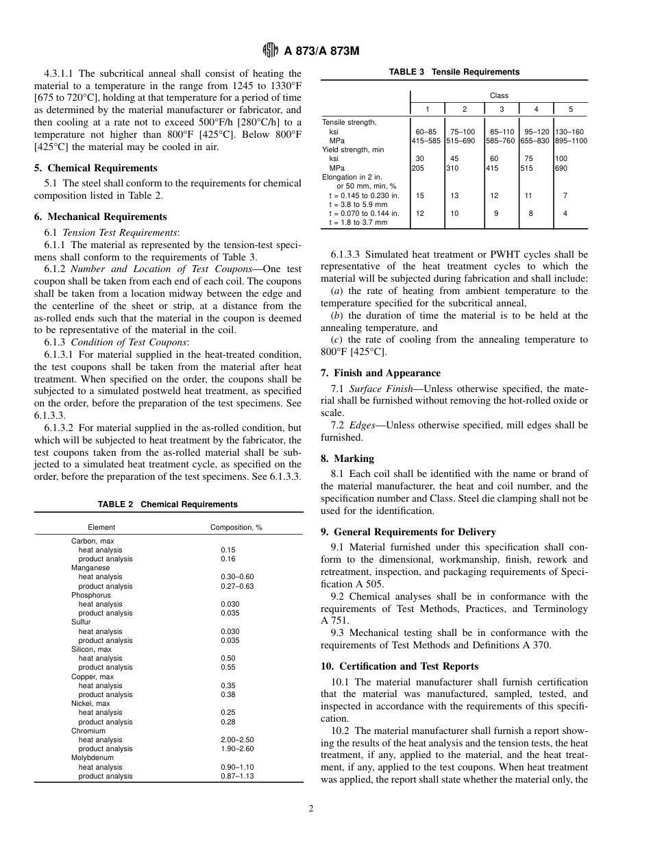 ASTM A873 - A 873M - 87a (1993).pdf_第2页