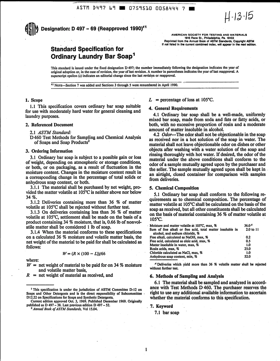 ASTM D497 - 69 (1990)e1 scan.pdf_第1页