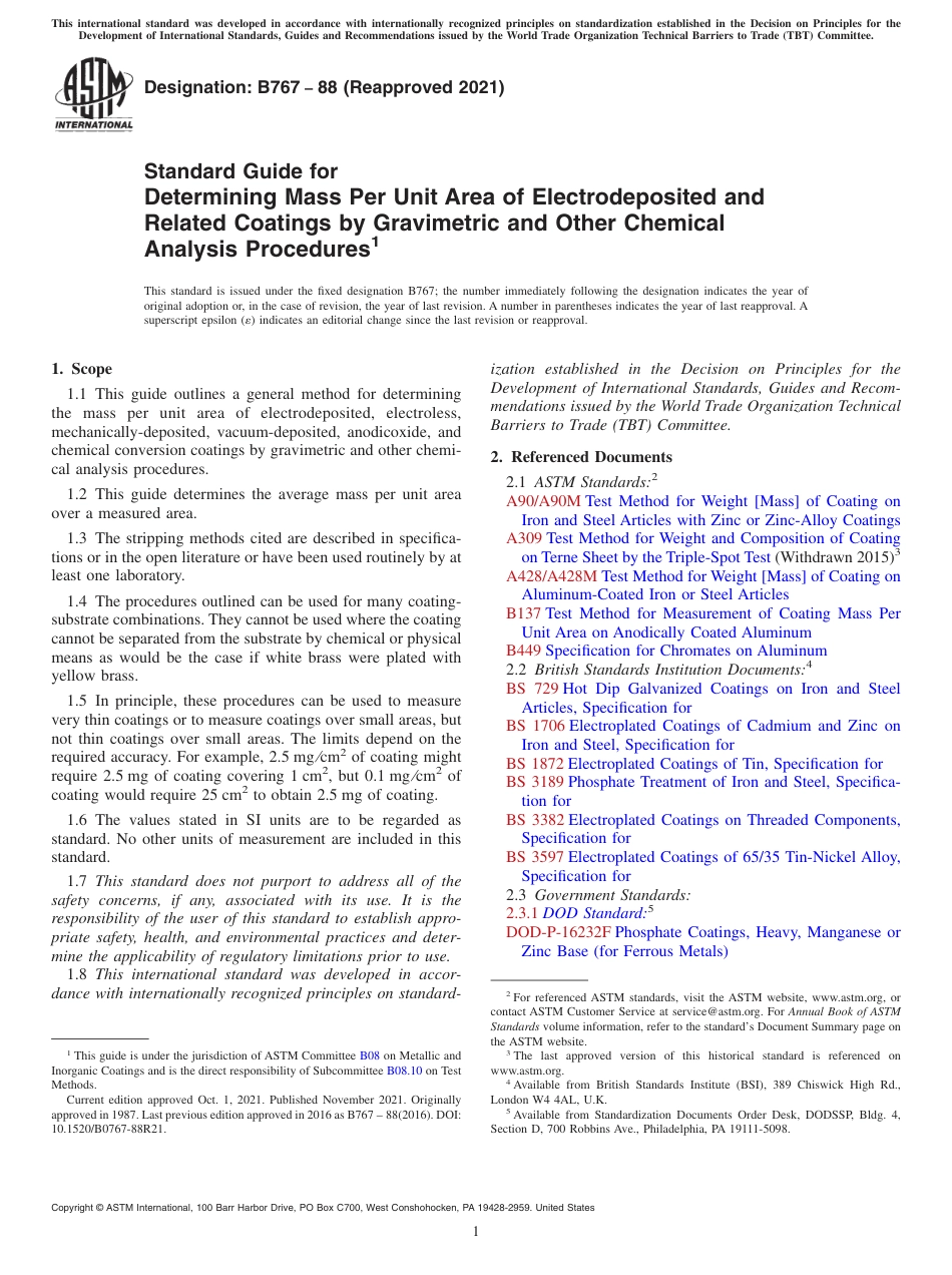 ASTM B767 - 88 (2021).pdf_第1页