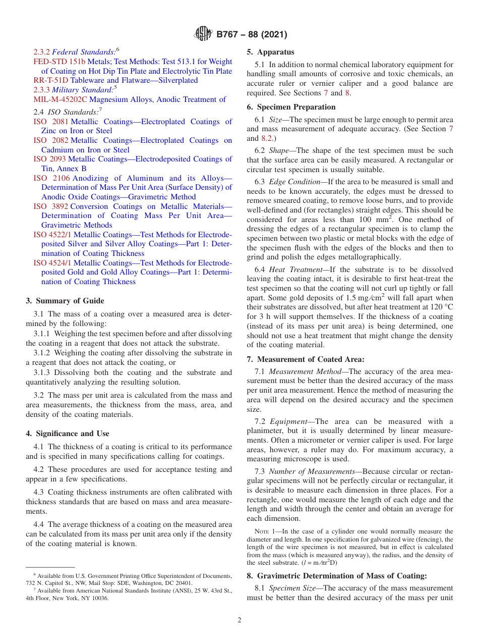 ASTM B767 - 88 (2021).pdf_第2页
