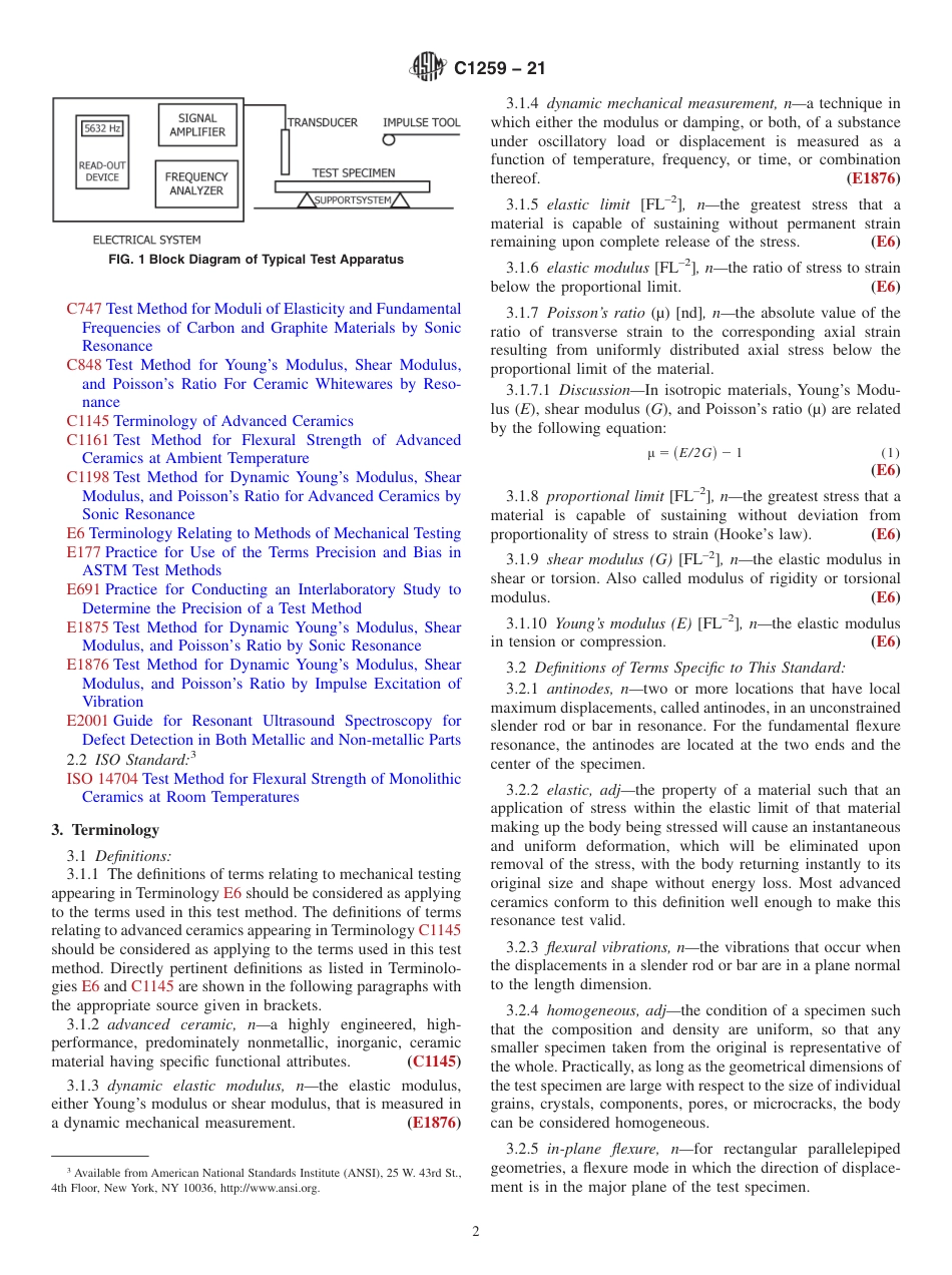 ASTM C1259 - 21.pdf_第2页
