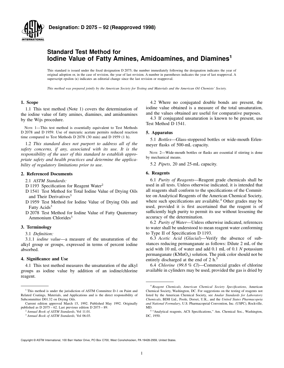 ASTM D2075 - 92 (1998).pdf_第1页