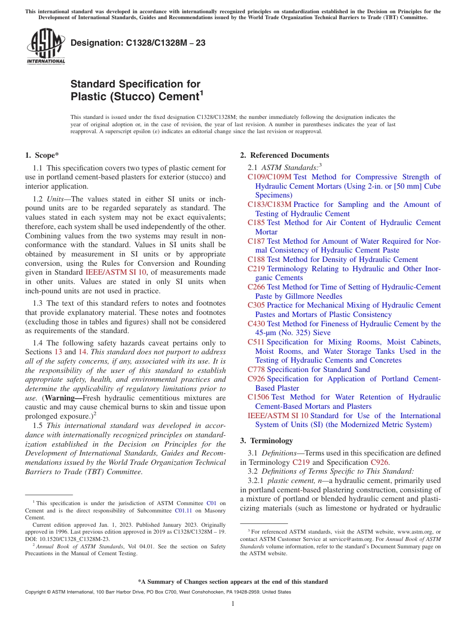 ASTM C1328 - C 1328M - 23.pdf_第1页