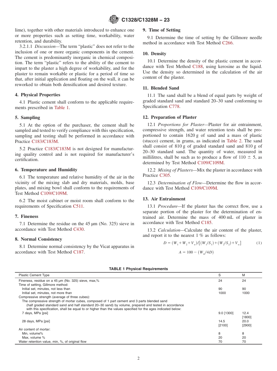 ASTM C1328 - C 1328M - 23.pdf_第2页