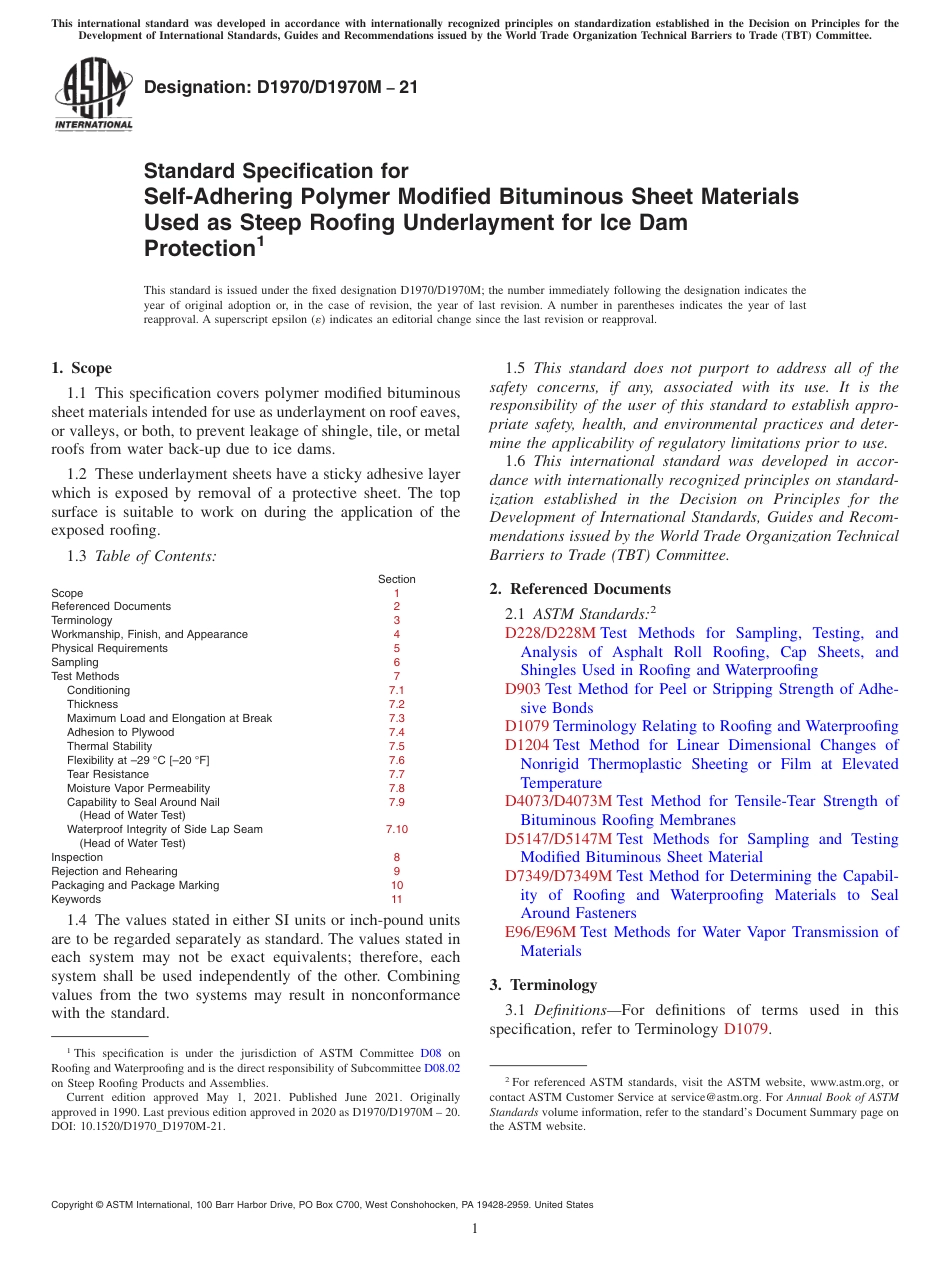 ASTM D1970 - D 1970M - 21.pdf_第1页