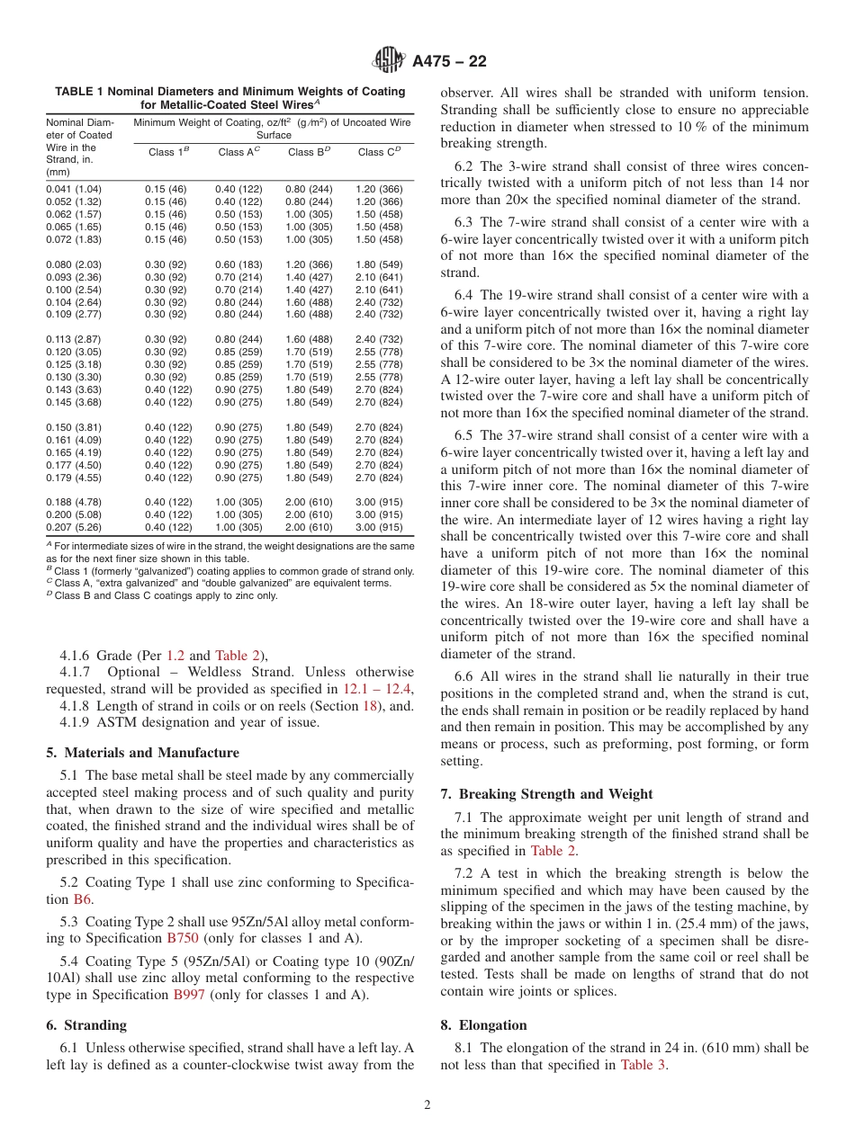 ASTM A475 - 22.pdf_第2页