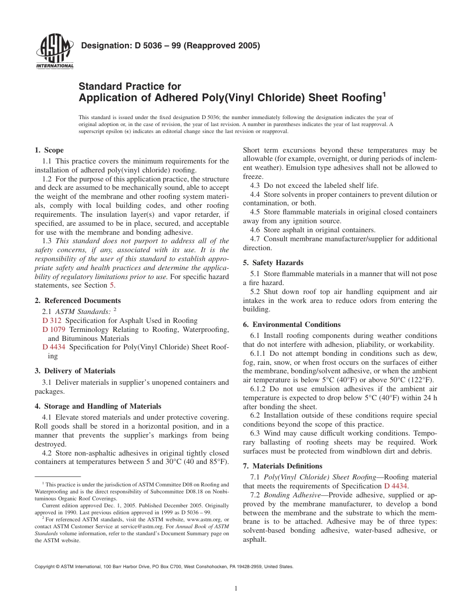ASTM D5036 - 99 (2005).pdf_第1页