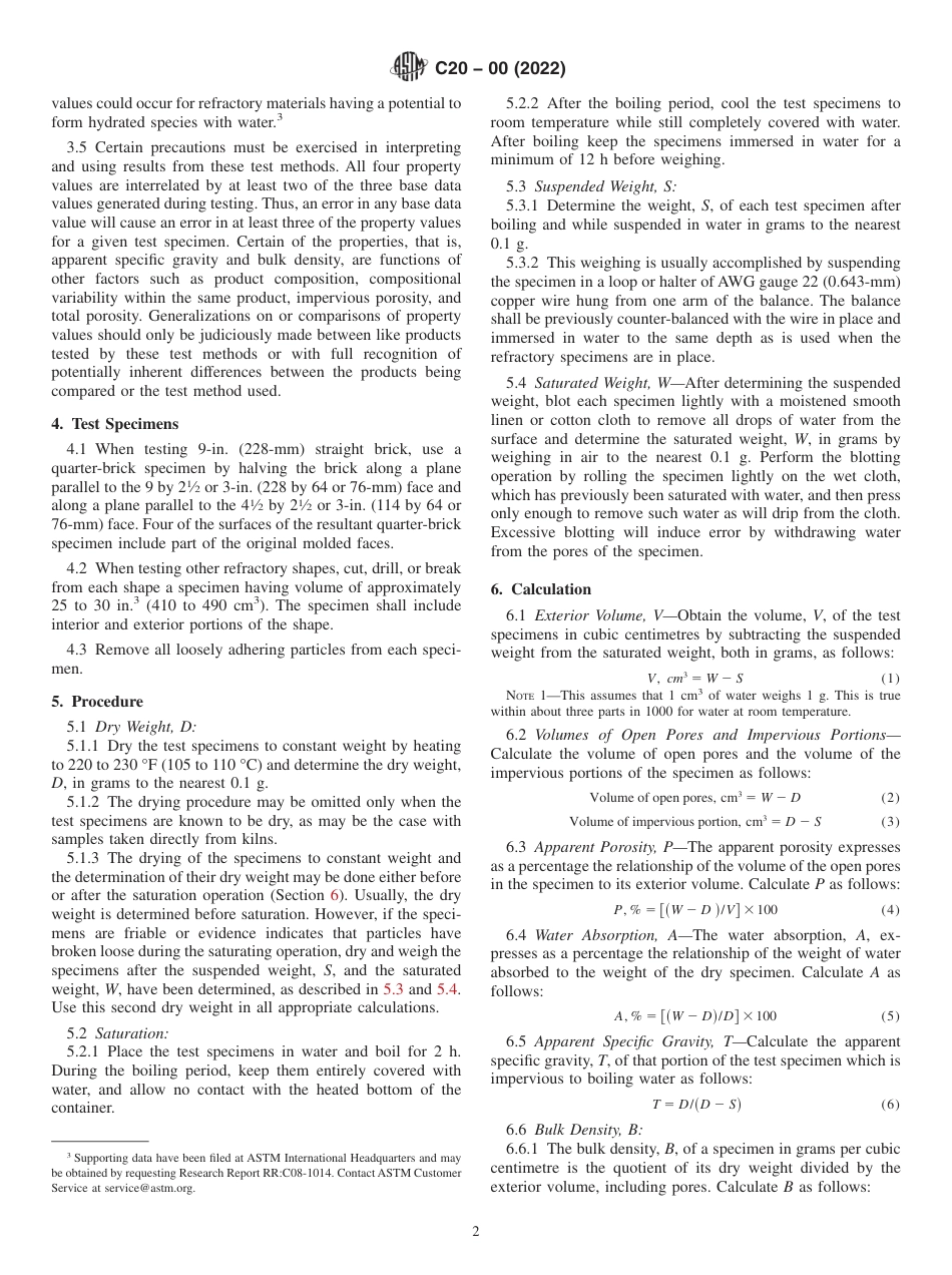 ASTM C20 - 00 (2022).pdf_第2页