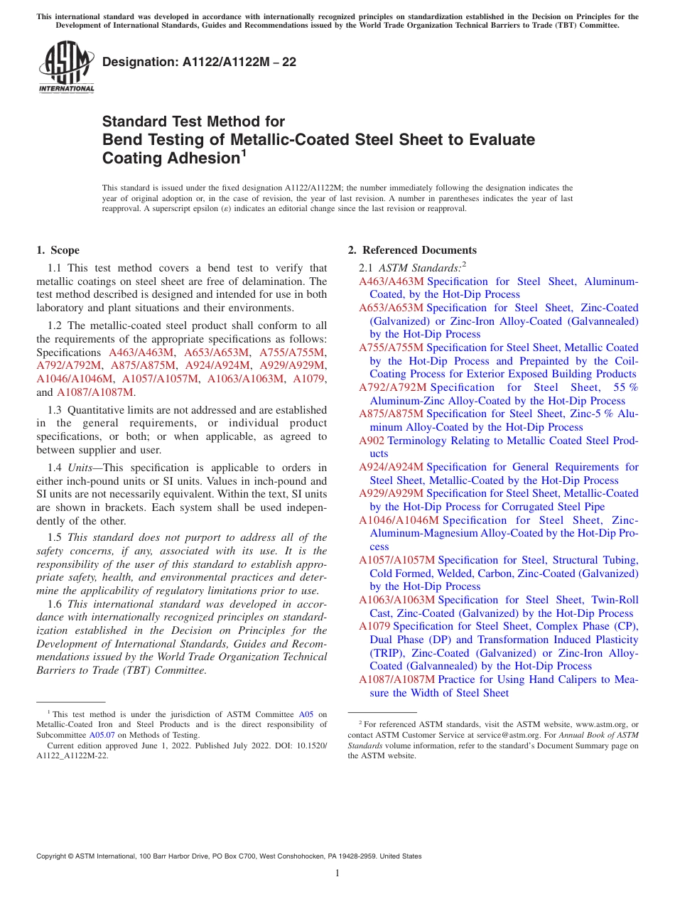 ASTM A1122 - A 1122M - 22.pdf_第1页