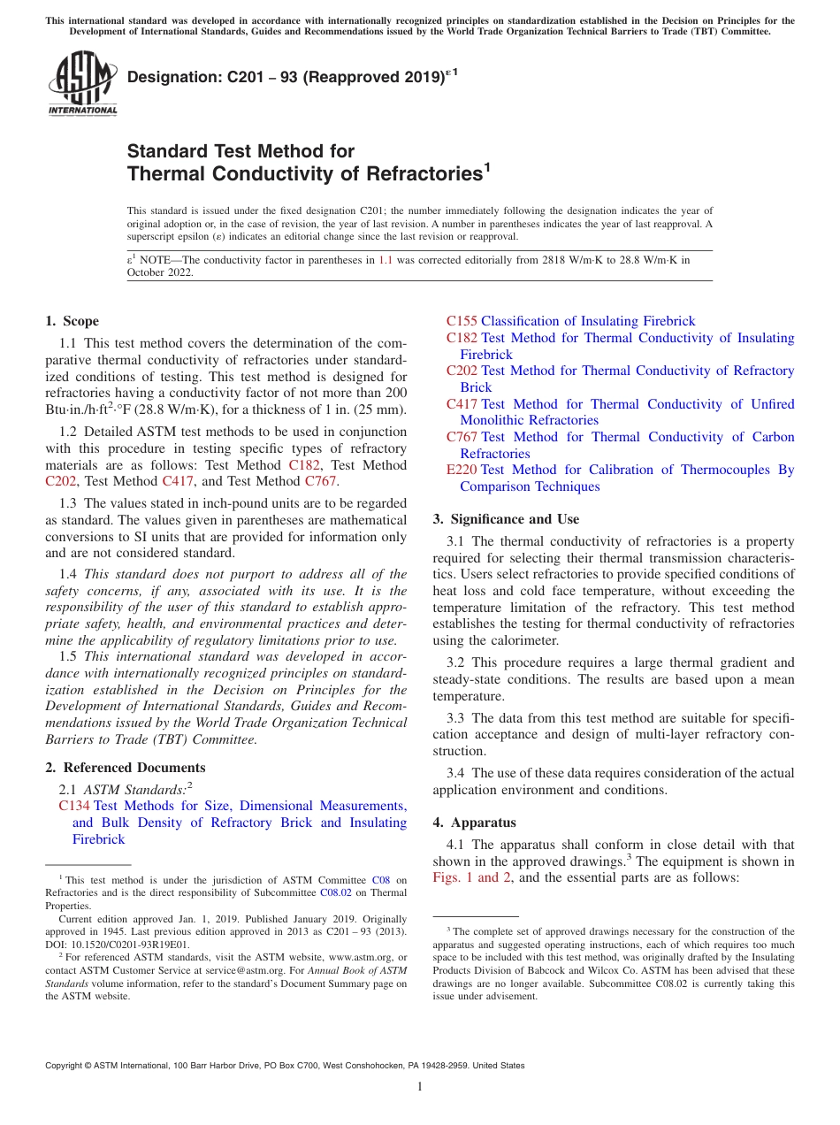 ASTM C201 - 93 (2019)e1.pdf_第1页