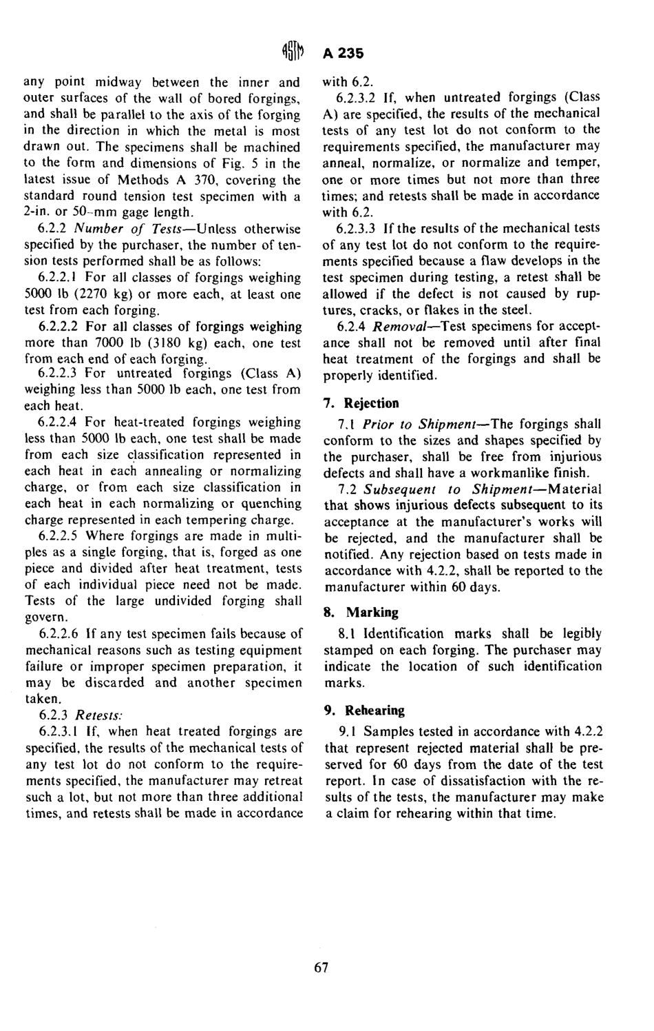 ASTM A235 - 67 scan.pdf_第3页