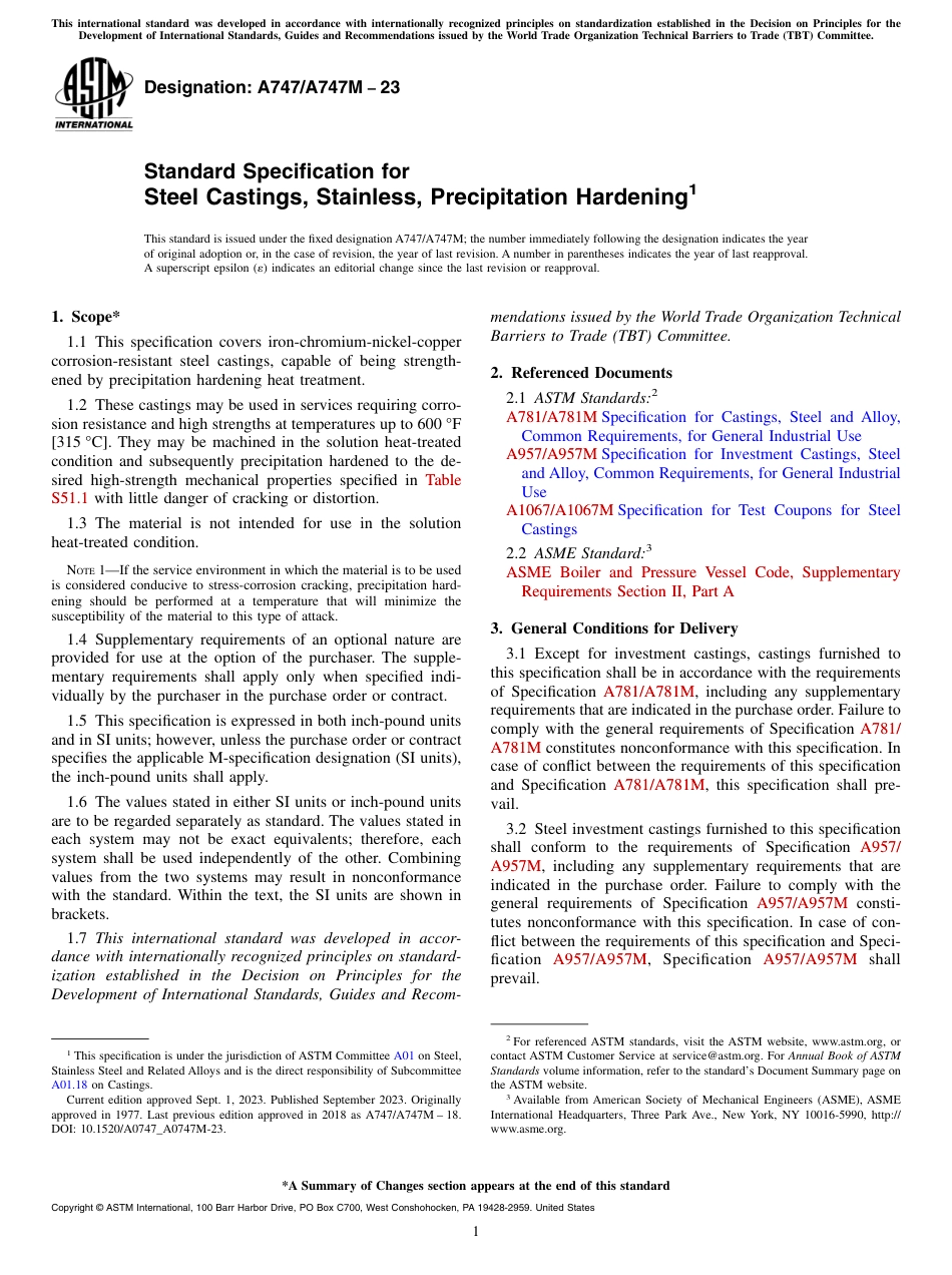 ASTM A747 - A 747M - 23.pdf_第1页