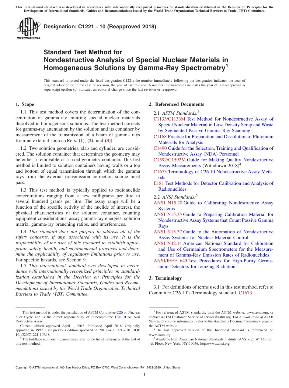 ASTM C1221 - 10 (2018).pdf_第1页