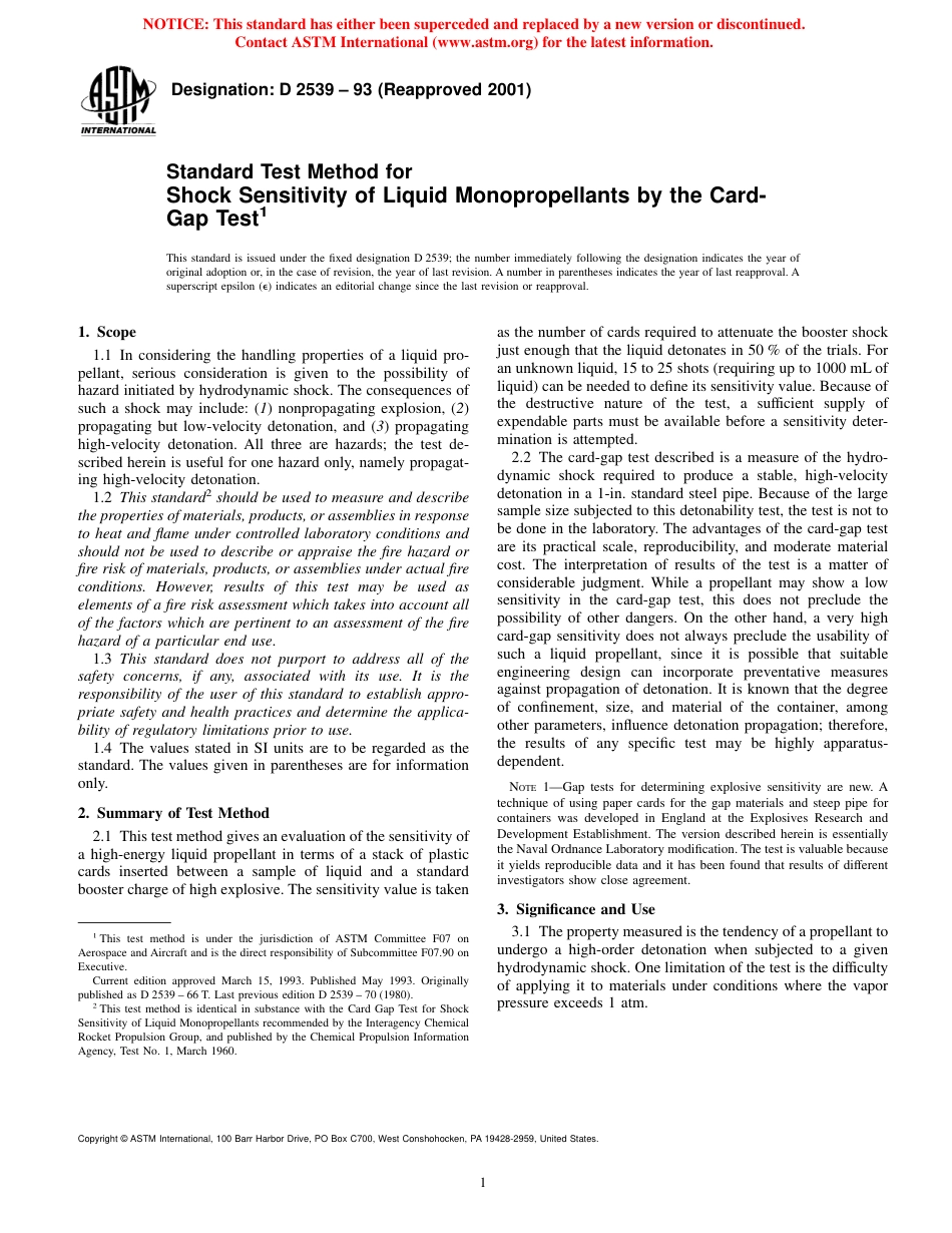 ASTM D2539 - 93 (2001).pdf_第1页
