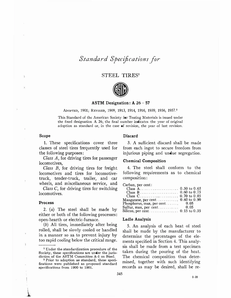 ASTM A26 - 57 scan.pdf_第1页