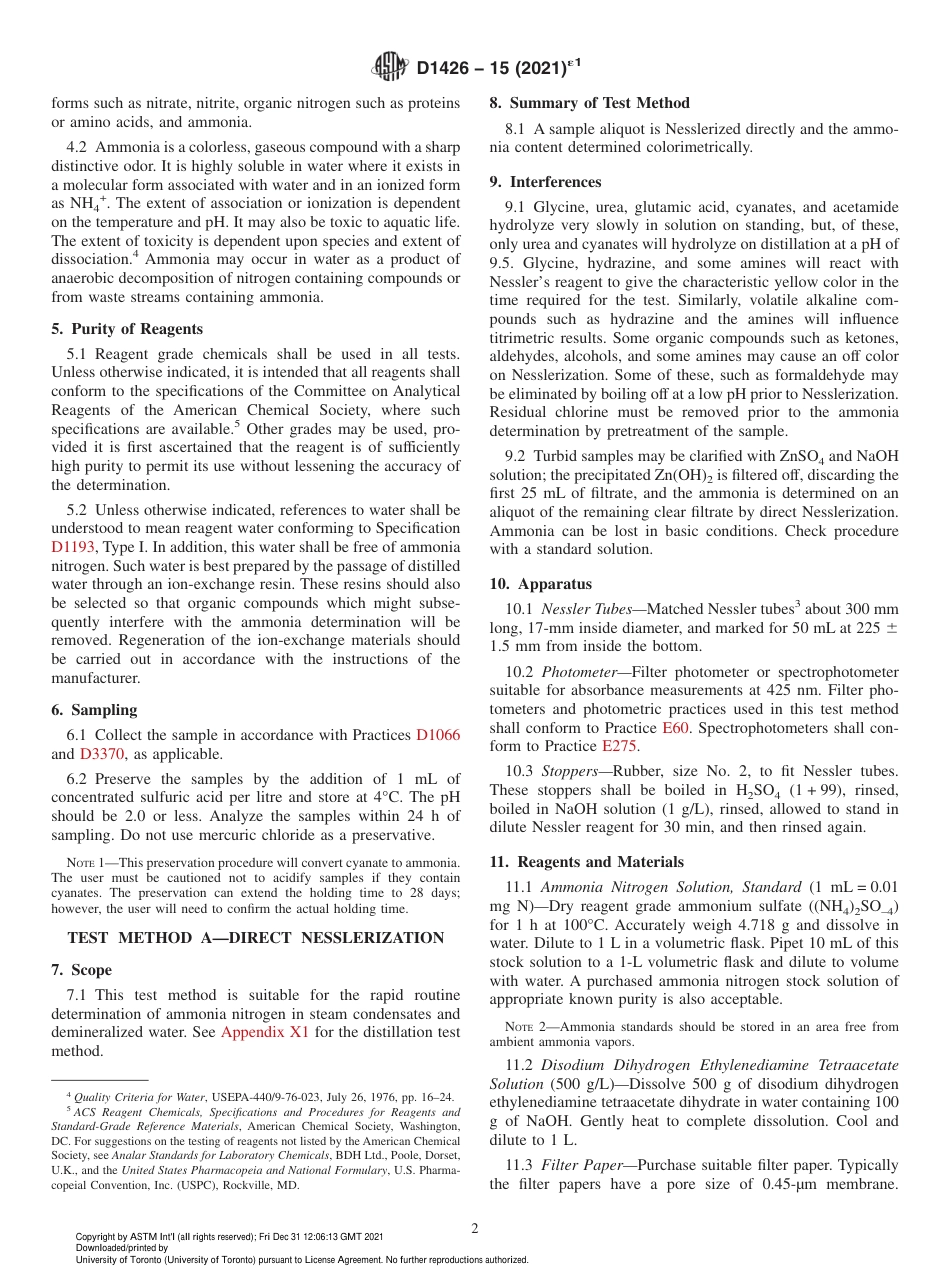 ASTM D1426 - 15 (2021)e1.pdf_第2页