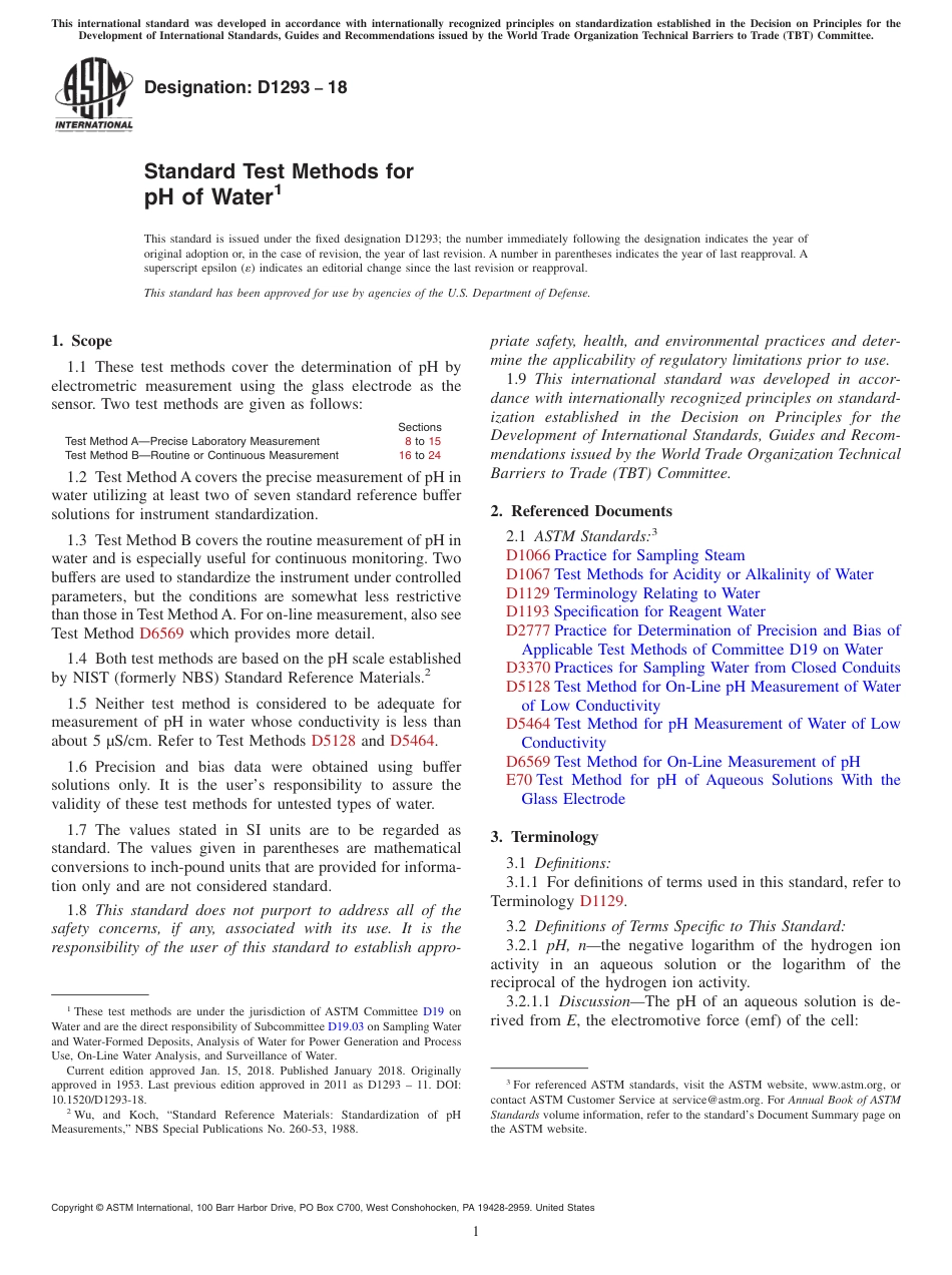 ASTM D1293 - 18.pdf_第1页