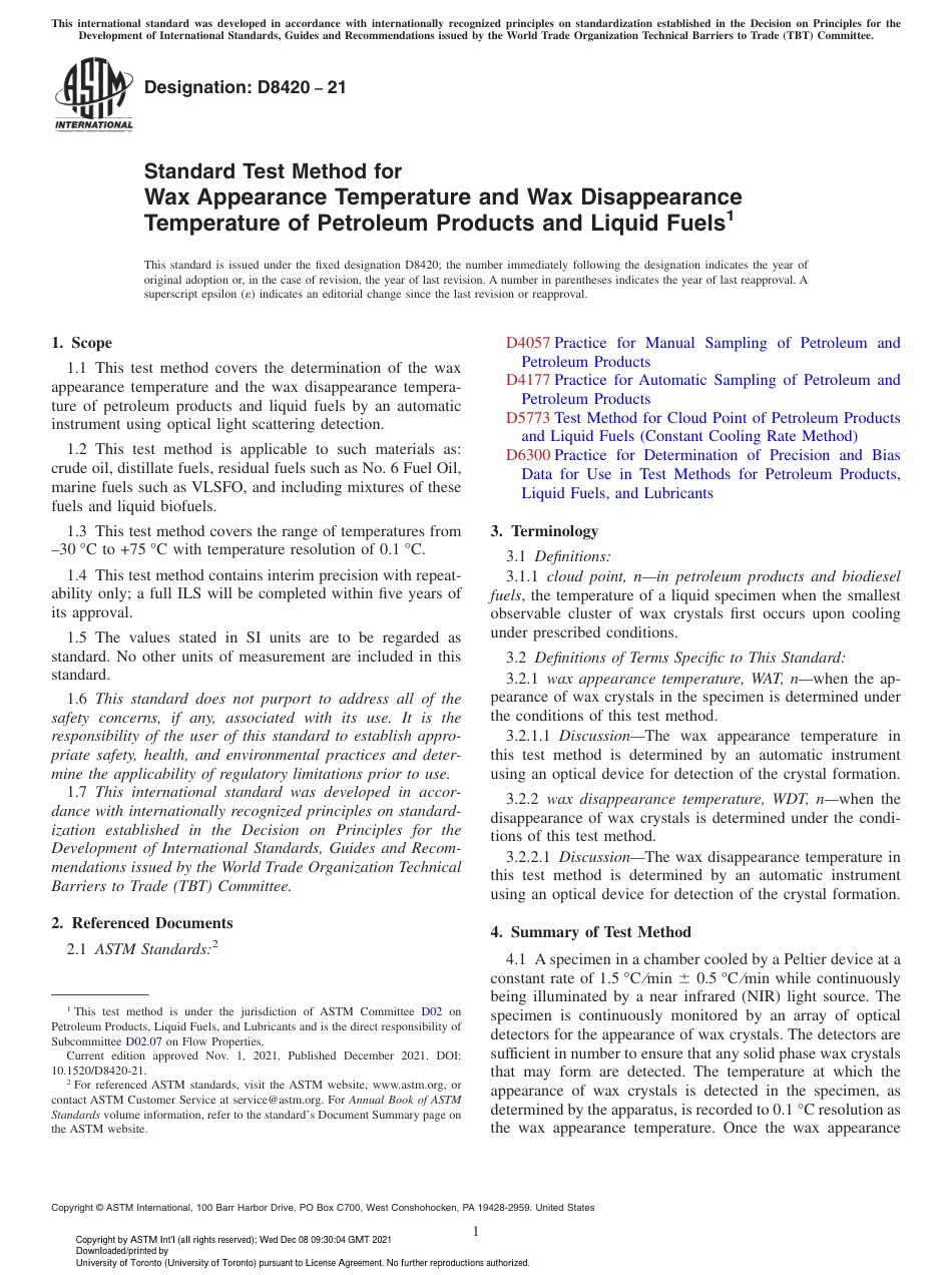 ASTM D8420 - 21.pdf_第1页
