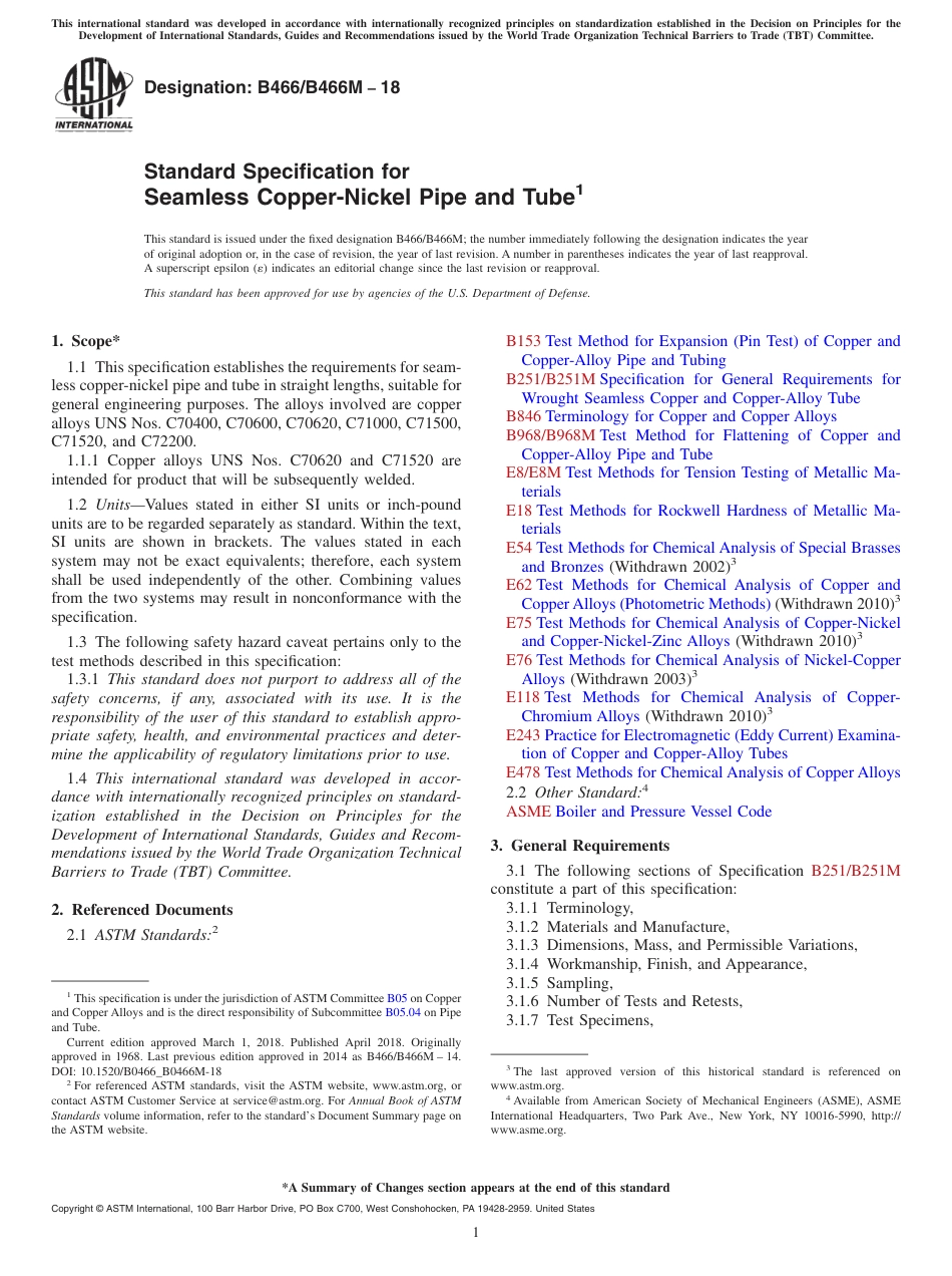ASTM B466 - B 466M - 18.pdf_第1页