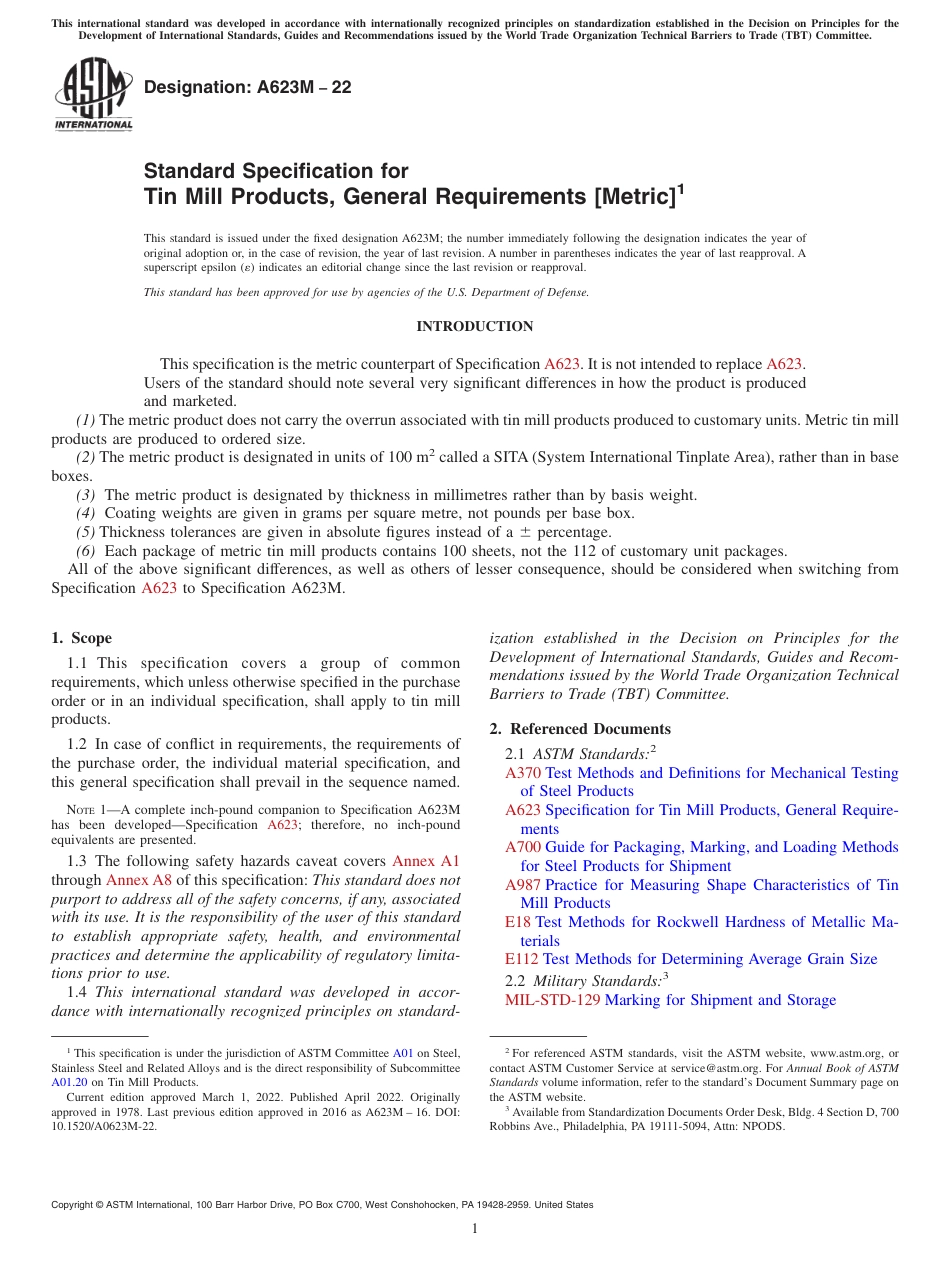 ASTM A623M - 22.pdf_第1页