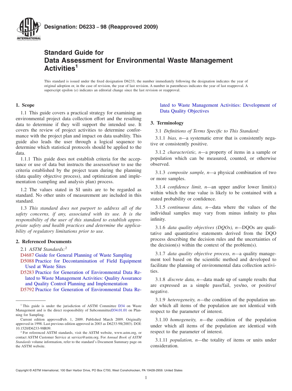 ASTM D6233 - 98 (2009).pdf_第1页