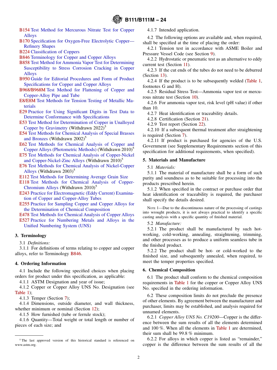 ASTM B111 - B 111M - 24.pdf_第2页
