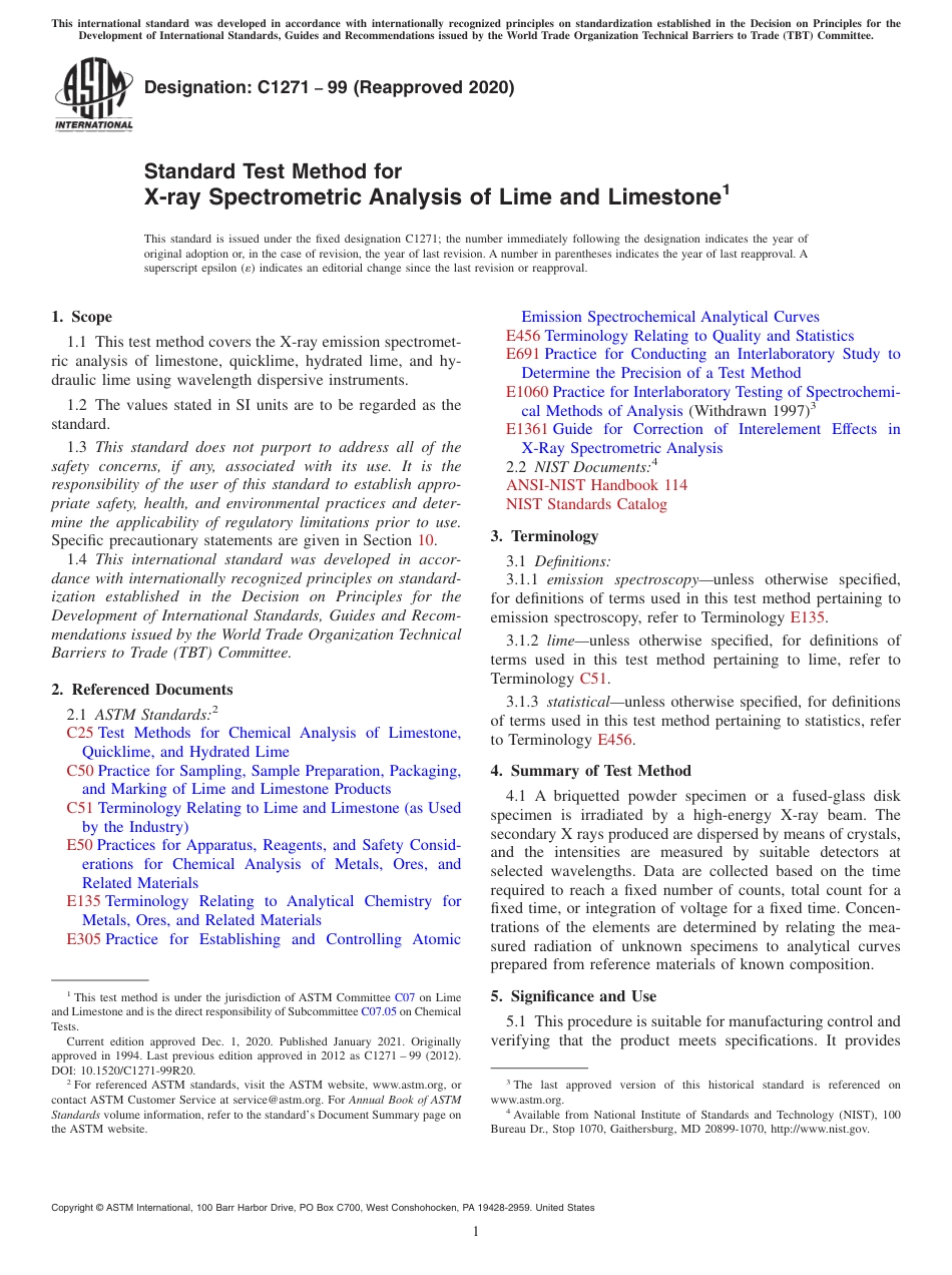 ASTM C1271 - 99 (2020).pdf_第1页