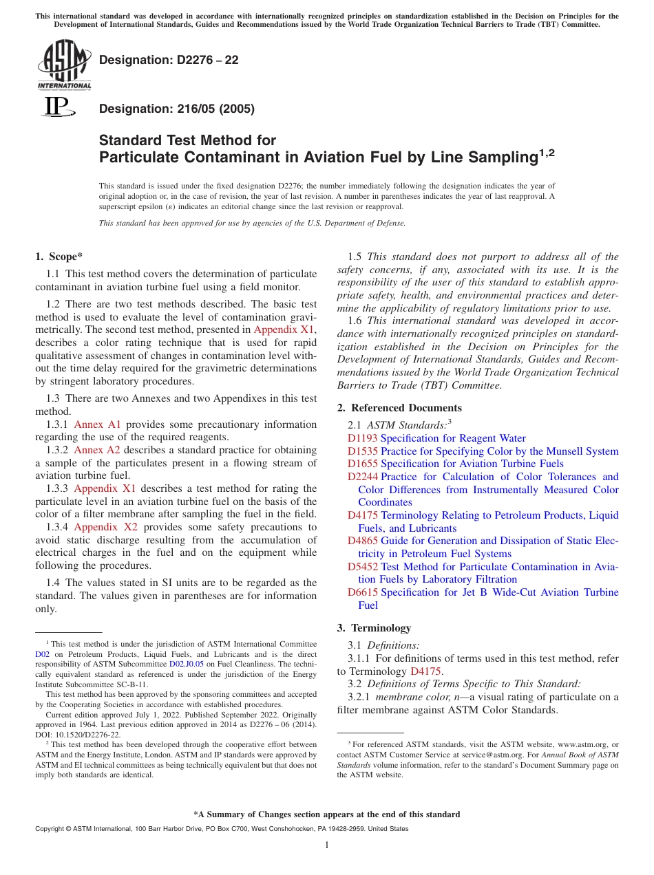 ASTM D2276 - 22.pdf_第1页