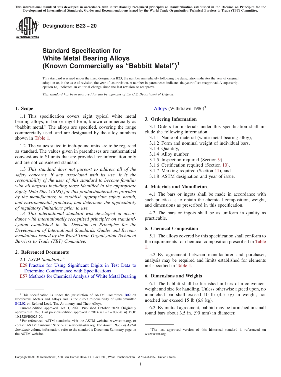 ASTM B23 - 20.pdf_第1页