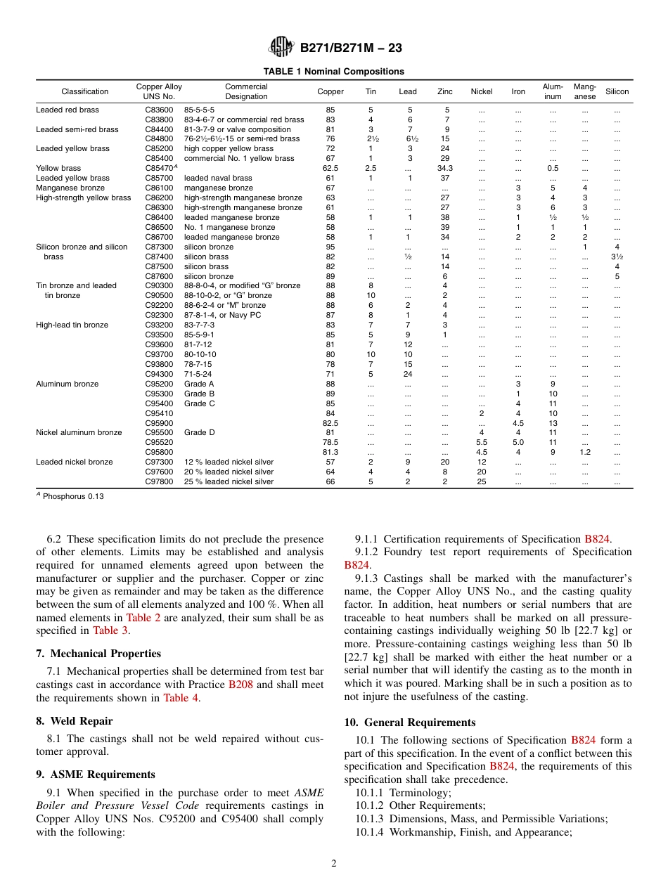 ASTM B271 - B 271M - 23.pdf_第2页