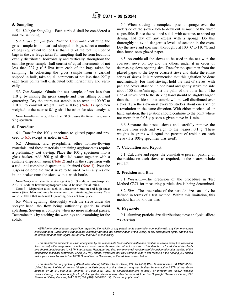 ASTM C371 - 09 (2024).pdf_第2页