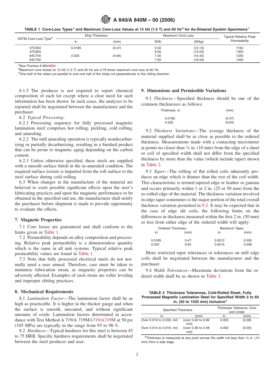 ASTM A840 - A 840M - 00 (2006).pdf_第2页