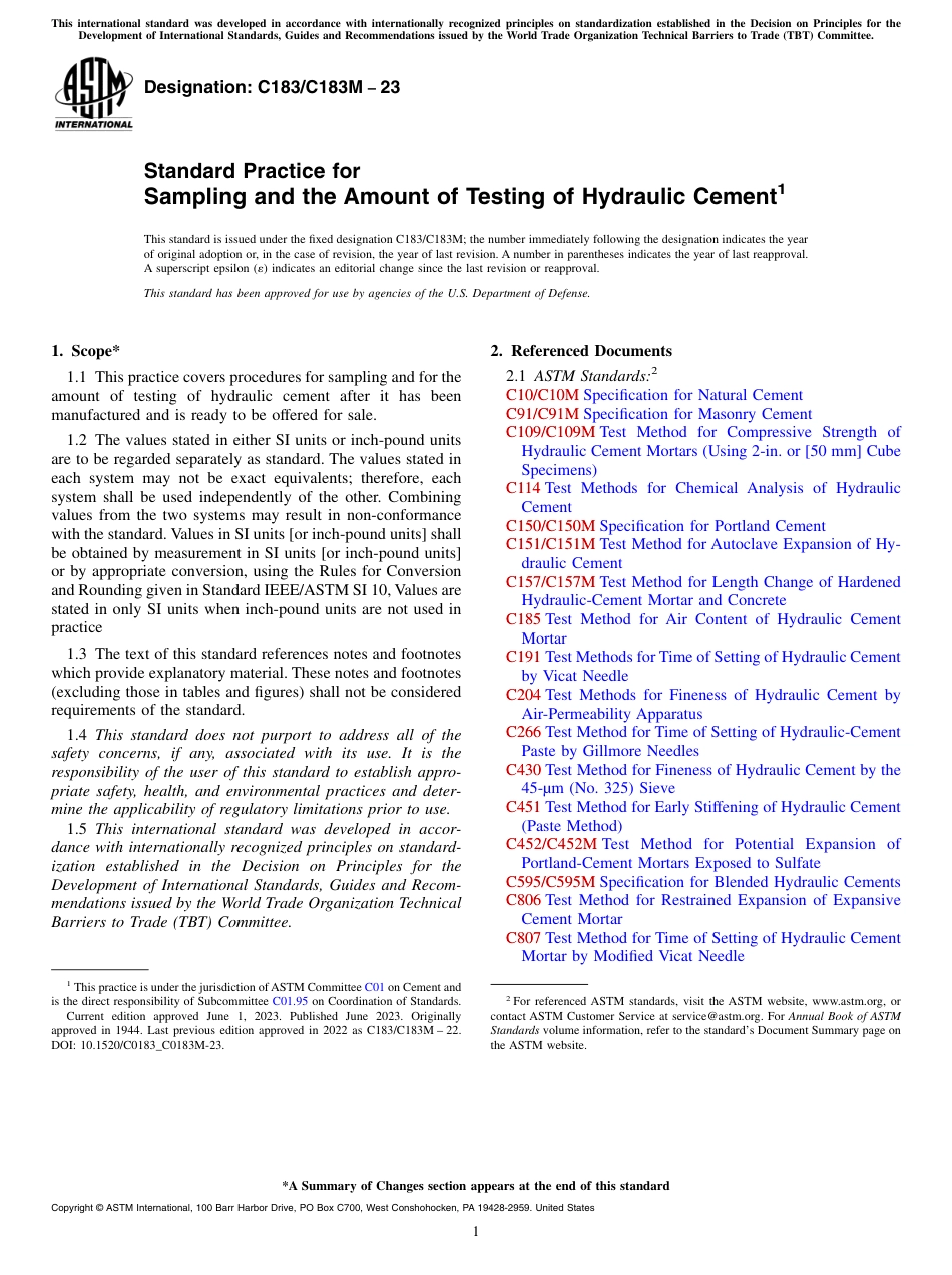 ASTM C183 - C 183M - 23.pdf_第1页