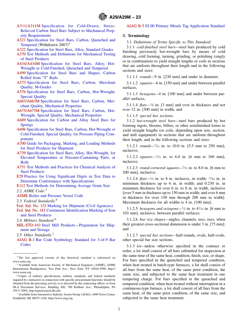 ASTM A29 - A 29M - 23.pdf_第2页