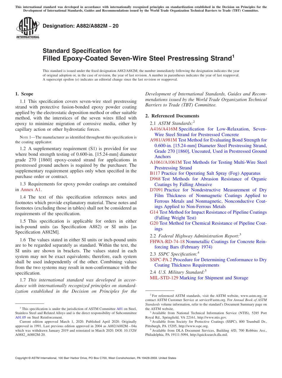 ASTM A882 - A 882M - 20.pdf_第1页