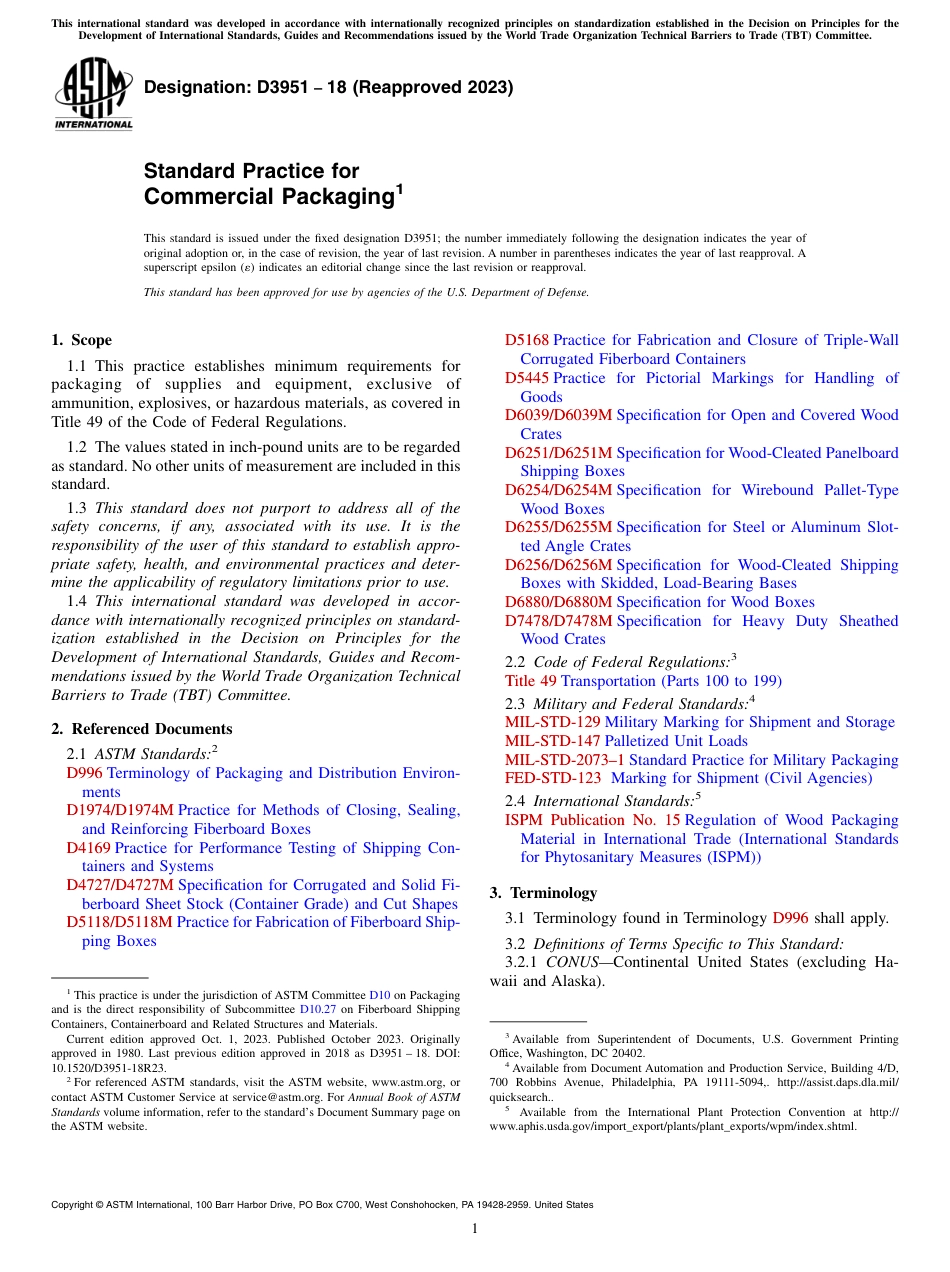 ASTM D3951 - 18 (2023).pdf_第1页