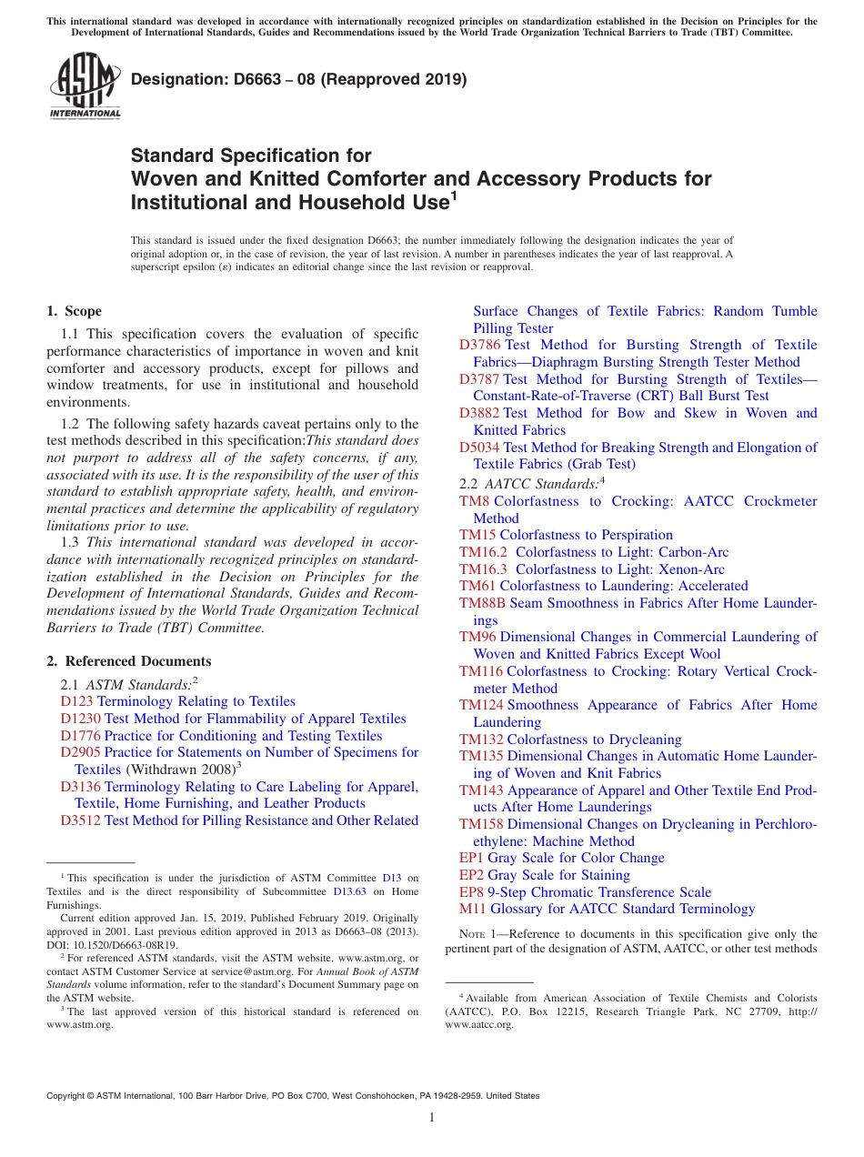 ASTM D6663 - 08 (2019).pdf_第1页