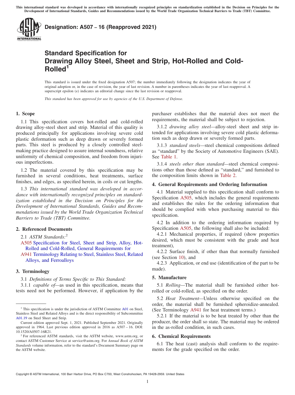 ASTM A507 - 16 (2021).pdf_第1页