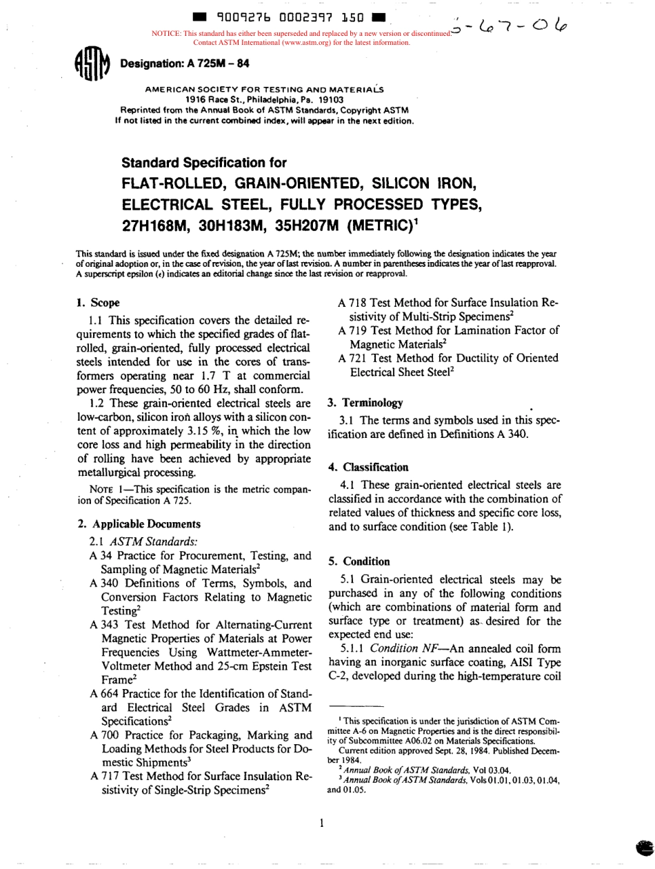 ASTM A725M - 84 scan.pdf_第1页