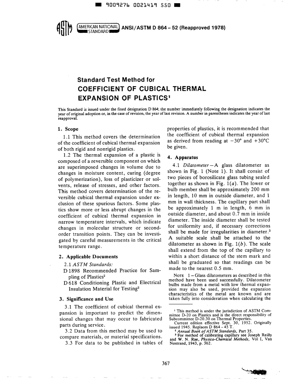 ASTM D864 - 52 (1978) scan.pdf_第1页