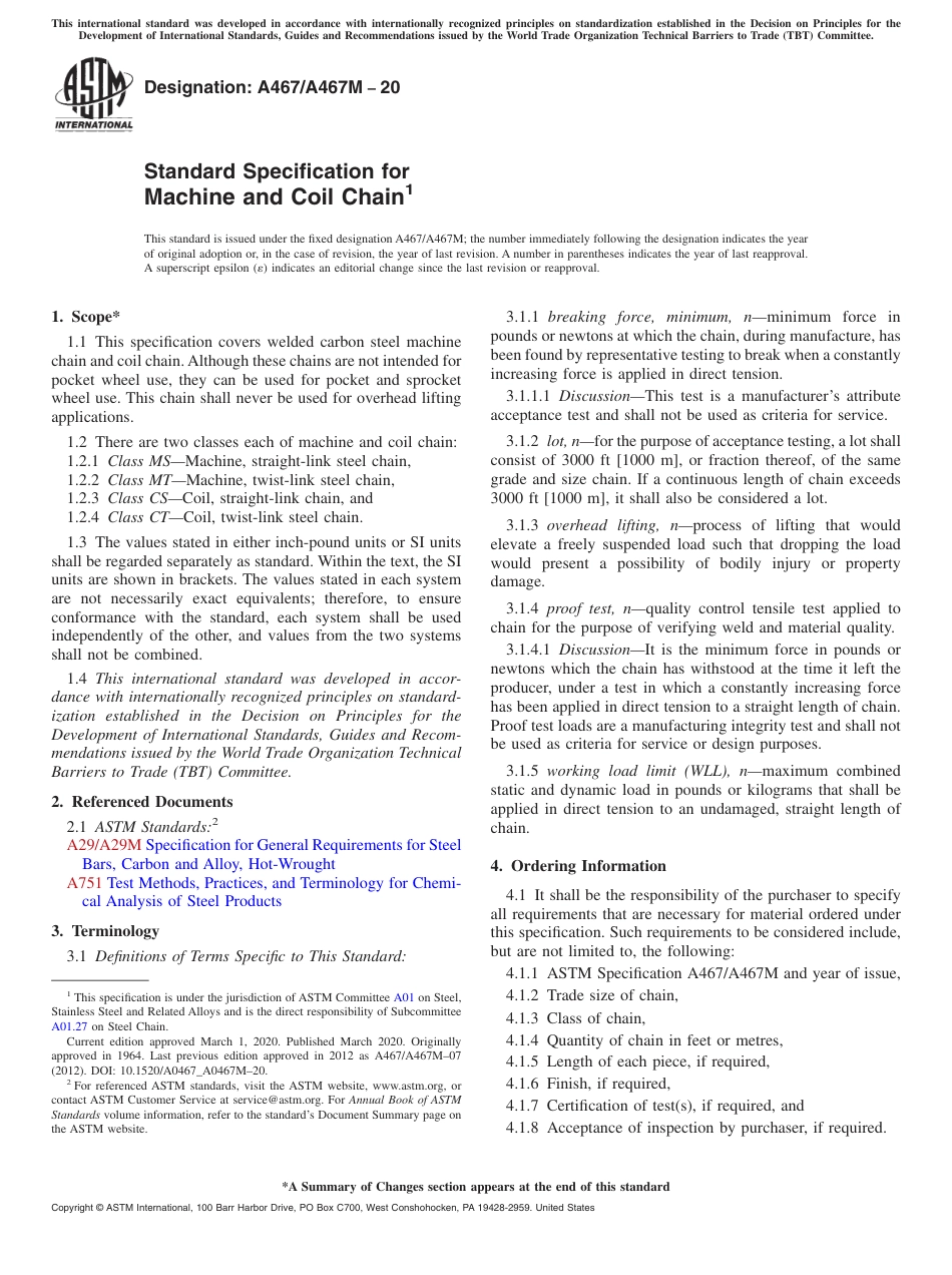 ASTM A467 - A 467M - 20.pdf_第1页