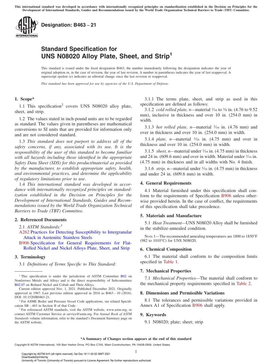 ASTM B463 - 21.pdf_第1页